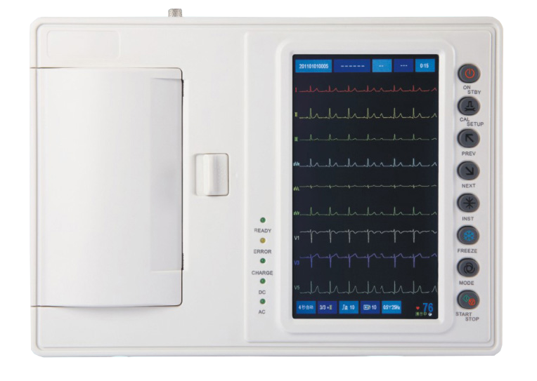 ECARE 6 Channel ECG Machine