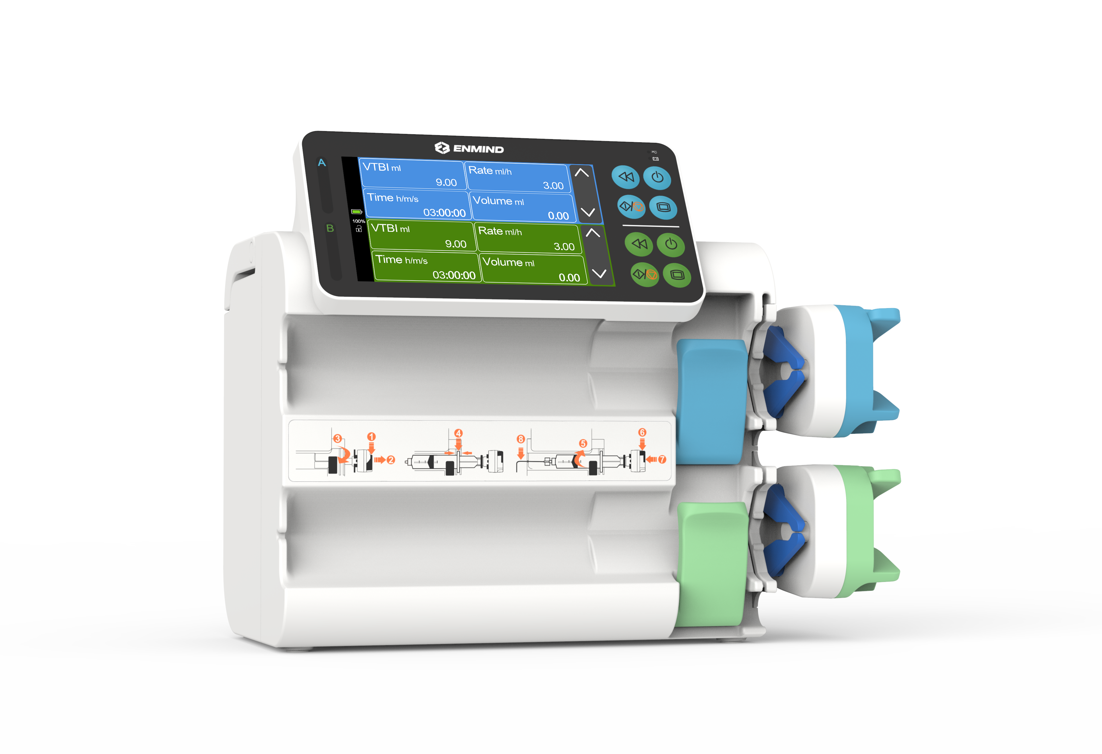 Syringe Pump Dual Channel EN-S5D
